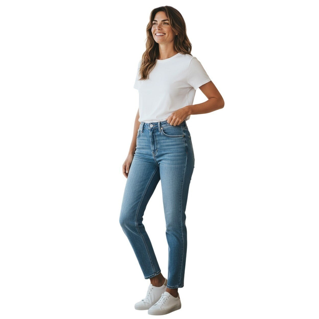 Calvin Klein Jeans Slim Boyfriend Mid Wash Denim Women's Size 10 W30x29