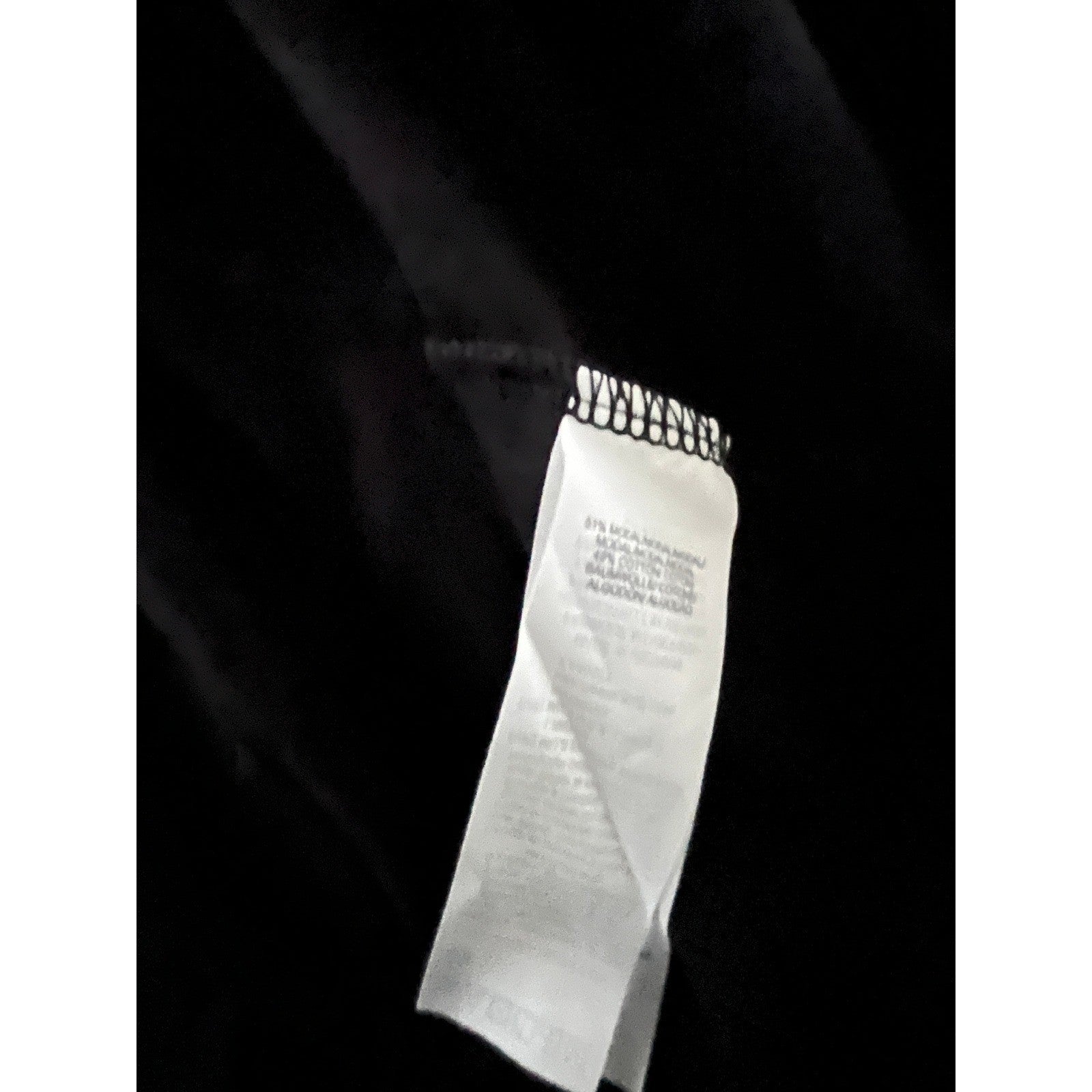 Muji Modal Cotton Blend Black Long Sleeve Top Size S Boat Neck Everyday Wear