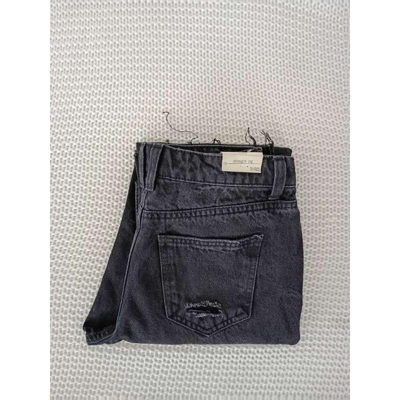 Banjara NWT Y2K Studded Embellished Distressed Raw Hem Jeans 27x28 Rocker Chic