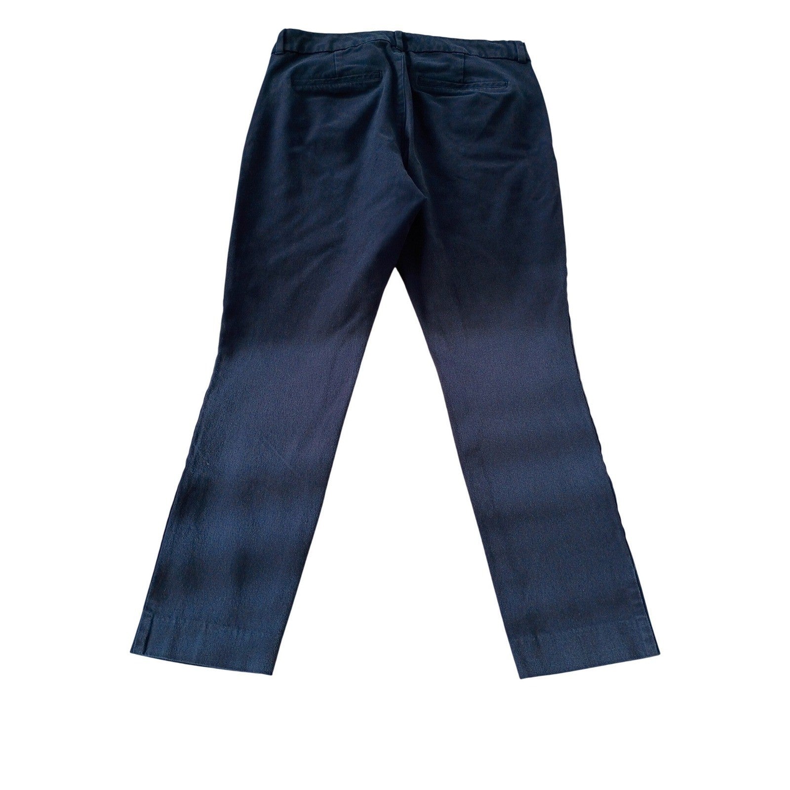 Old Navy Pixie High Rise Navy Blue Secret-Slim Pocket Ankle Pants Sz 10 31x26