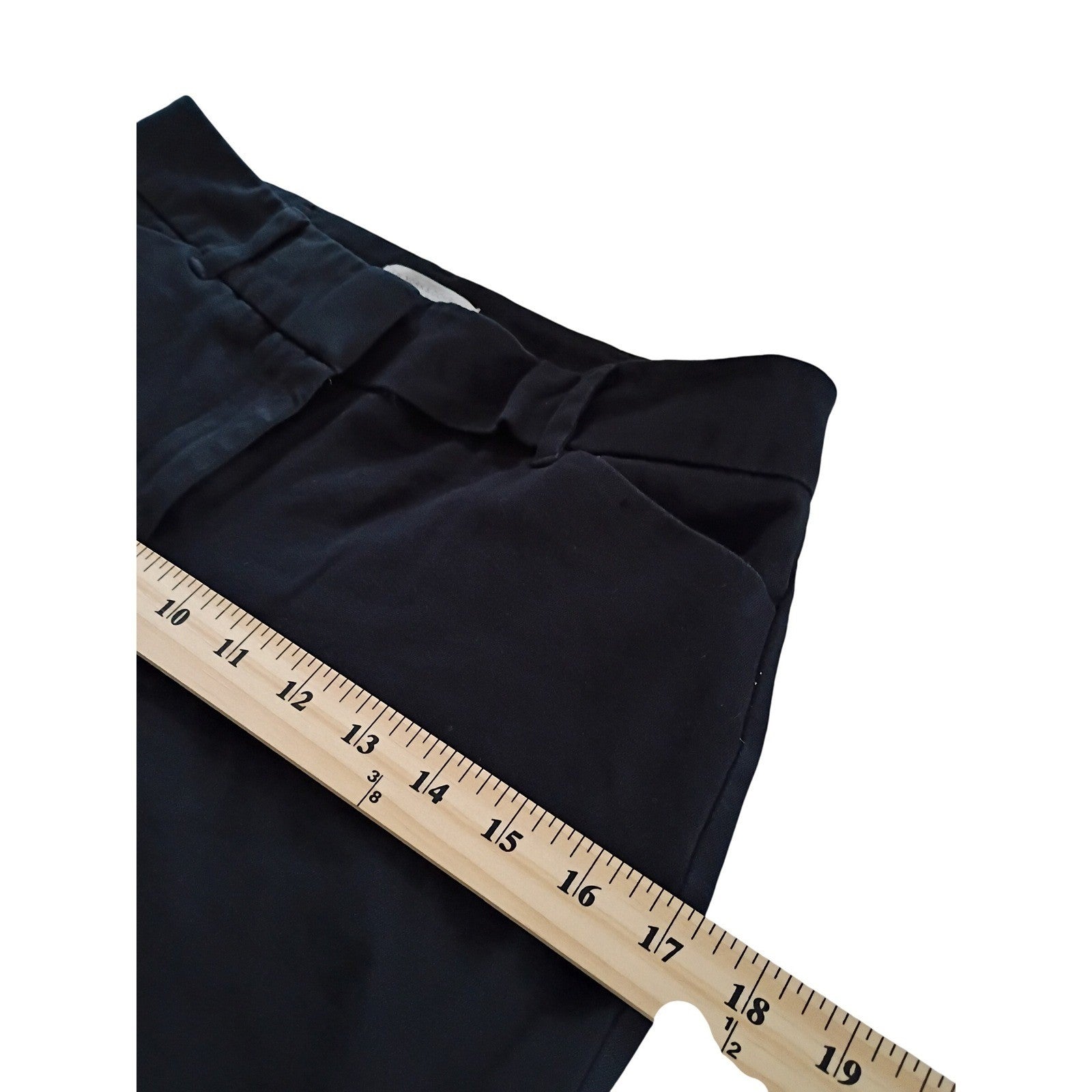New York Company Black Stretch Pants Size 0 Tailored Fit Ankle Length