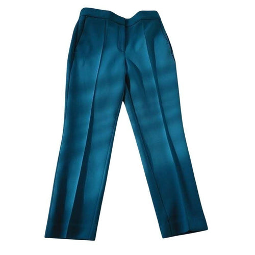 Ann Taylor Teal Blue Ankle Trouser Size 8/31 Professional Office Business Casual