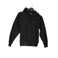 SISTERS Black Gothic Logo Hoodie 100% Cotton Sweatshirt Fits S Made USA