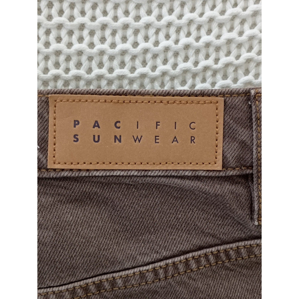PacSun Y2K High Rise Bootcut Flare Jeans Mocha Brown Denim 24x33 Tall NWOT