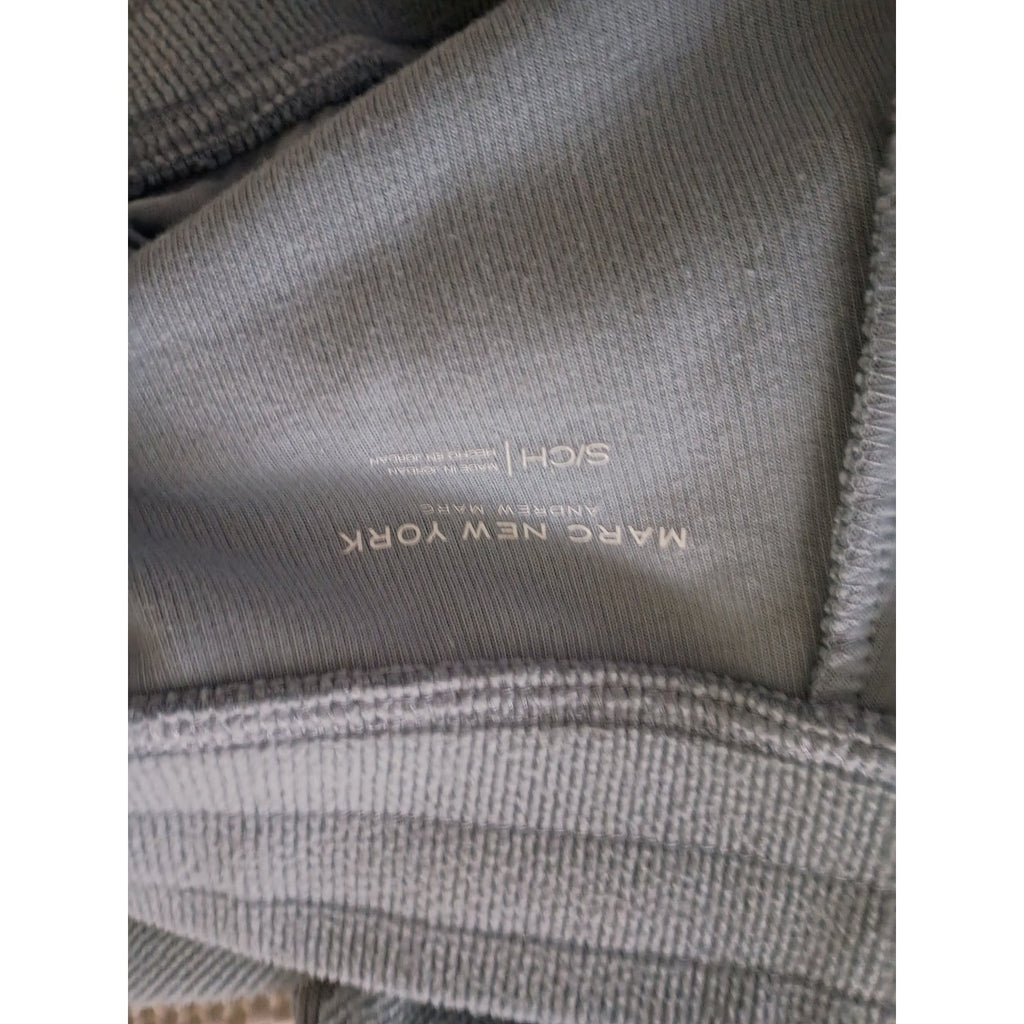 Marc New York Light Blue Ribbed Cotton Blend Joggers Small Lounge
