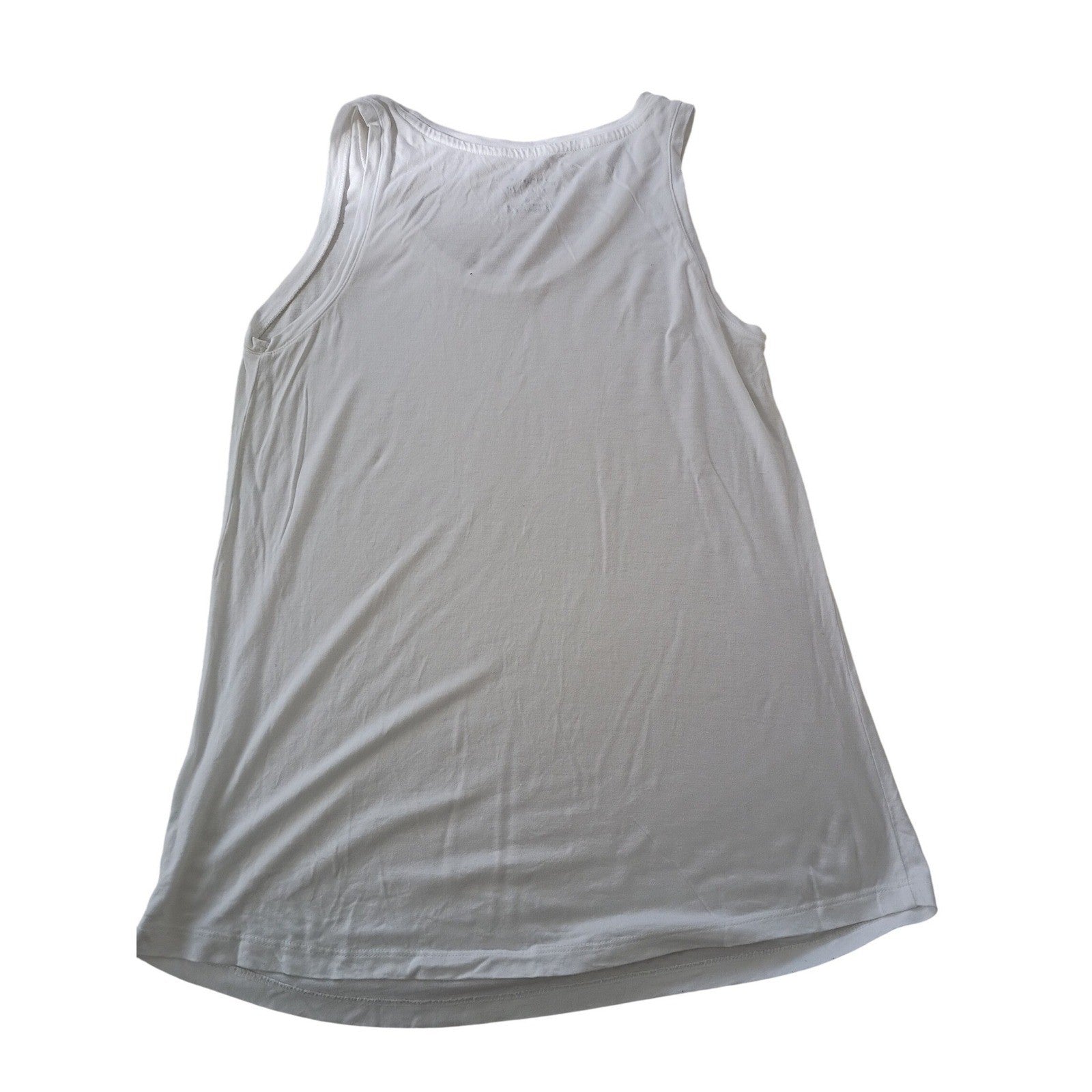 Maison Jules White Scoop Neck Sleeveless Tank Top M Basic Casual