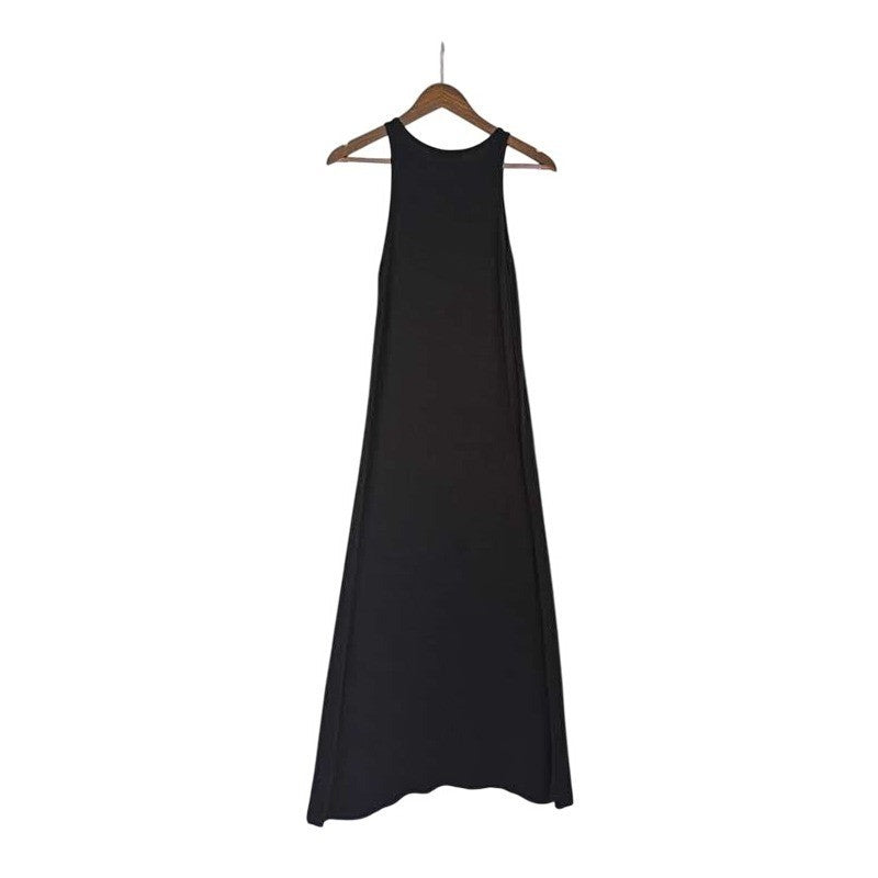 LOFT Black Sleeveless Maxi Dress Size Fits S Flowy Casual Everyday Travel
