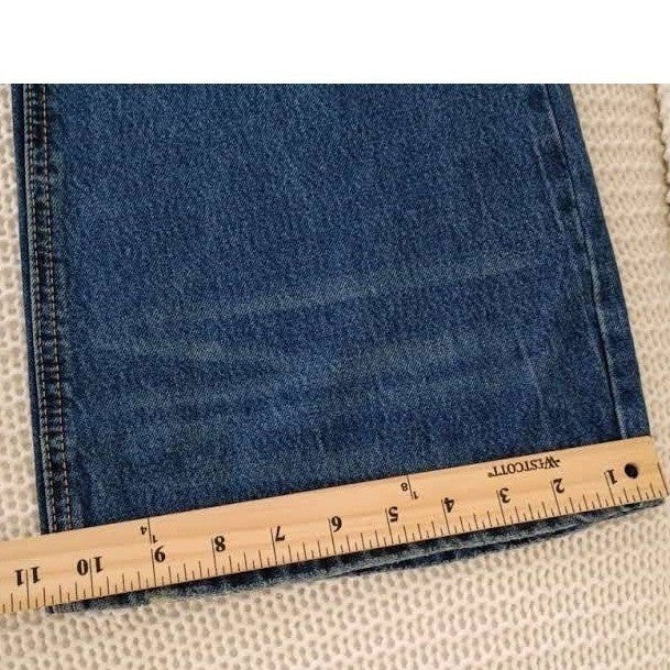 Disclosure High Rise Wide Leg Jeans 31x30 Medium Wash Blue Denim NWOT