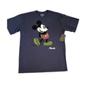 Disney Mickey NWT Mouse Florida Cotton Graphic T-Shirt Navy Blue Mens L 42/44