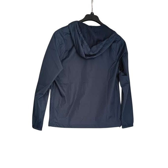 GRAND RUNNING CLUB NWT Navy Blue Lightweight Hooded Windbreaker Jacket
