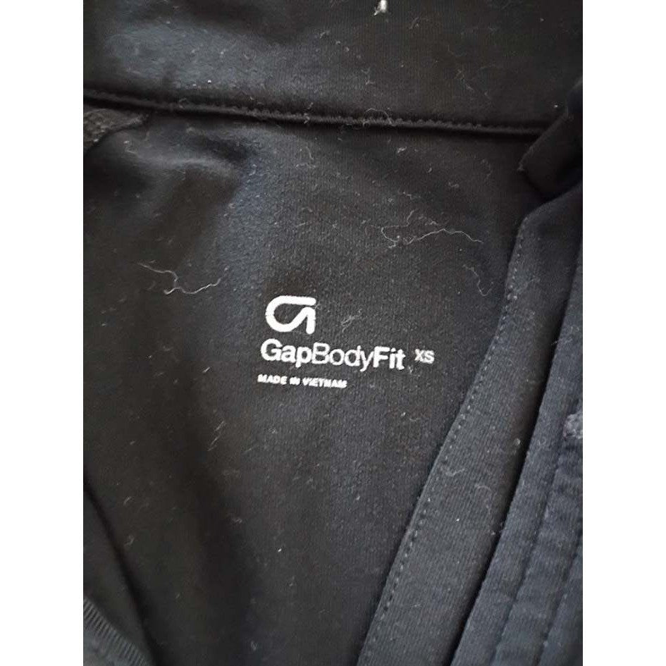 GapBodyFit XS Black Long Sleeve Turtleneck Sweater Athletic Athleisure Fits S