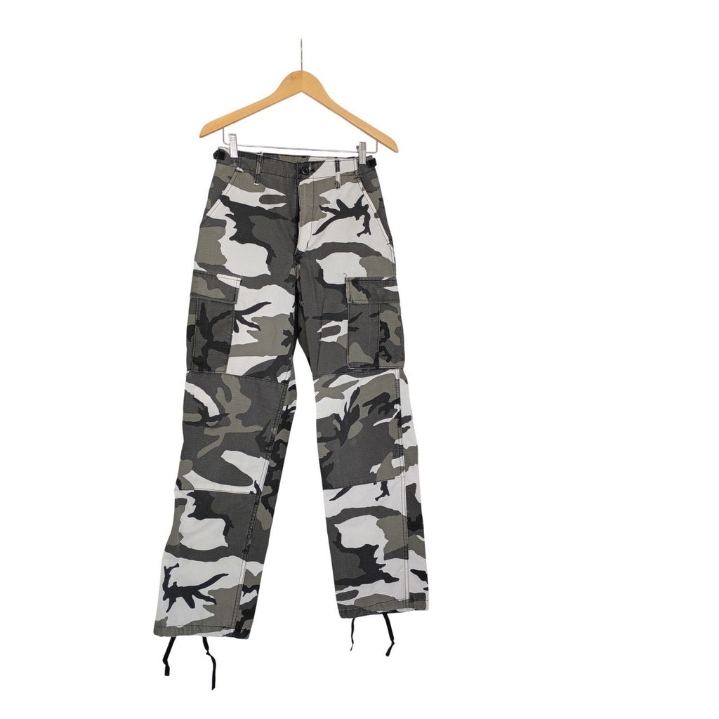 Propper Y2K Camo Cargo Pants Utility Streetwear Military Grunge Trousers-Size 26