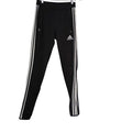 Adidas Tiro Track Pants Black White Striped XS Joggers Ankle Zip Pockets Soccer