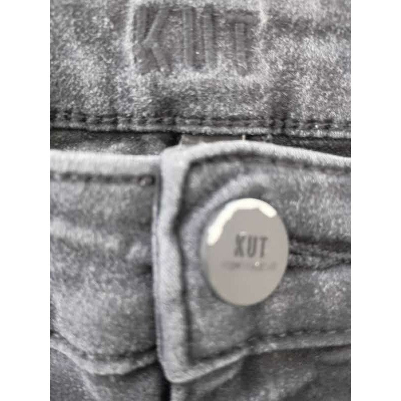 KUT from the Kloth Black Super Comfy Straight Leg Stretch Denim Jeans 32x30
