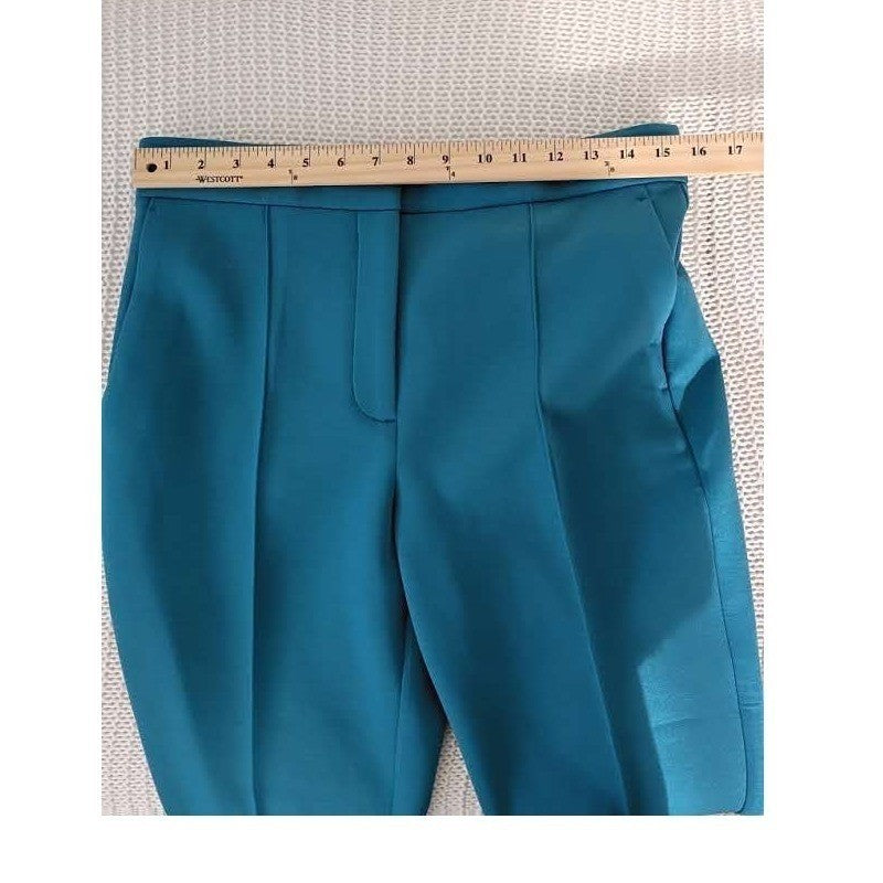 Ann Taylor Teal Blue Ankle Trouser Size 8/31 Professional Office Business Casual