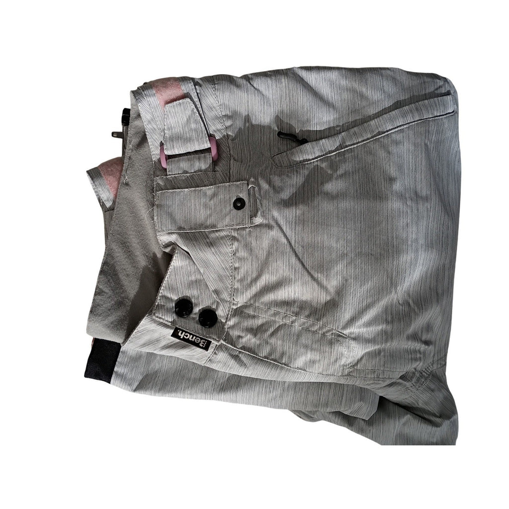 Bench Ski NWT Snow Pants Gray White Textured Waterproof Insulated Womens Small