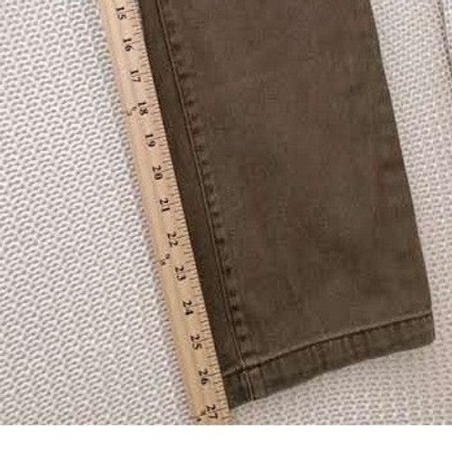 Goodfellow Co Slim Straight Cargo Pants Olive Green 100% Cotton Mens 32W 30L