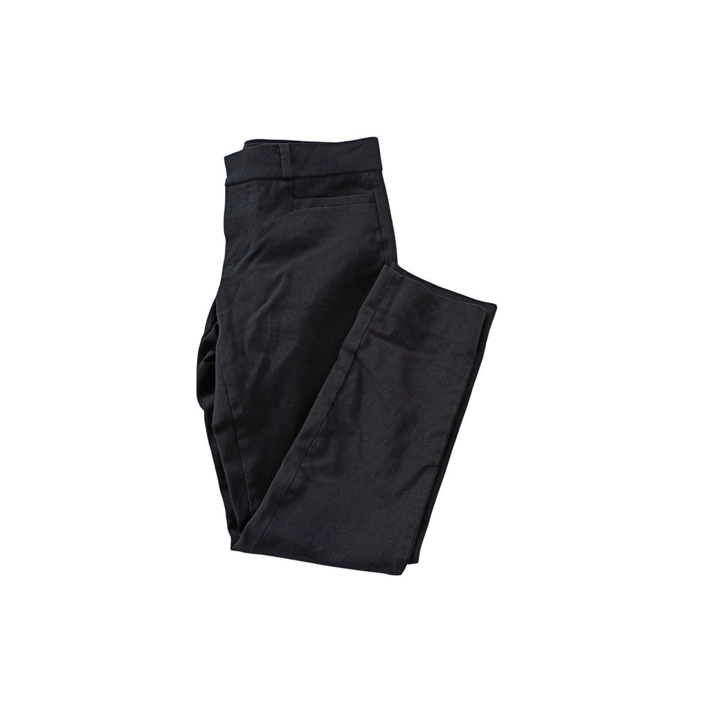 Banana Republic Sloan Black Pants Womens Fits 2 W26 Cotton Bld Tailored Career