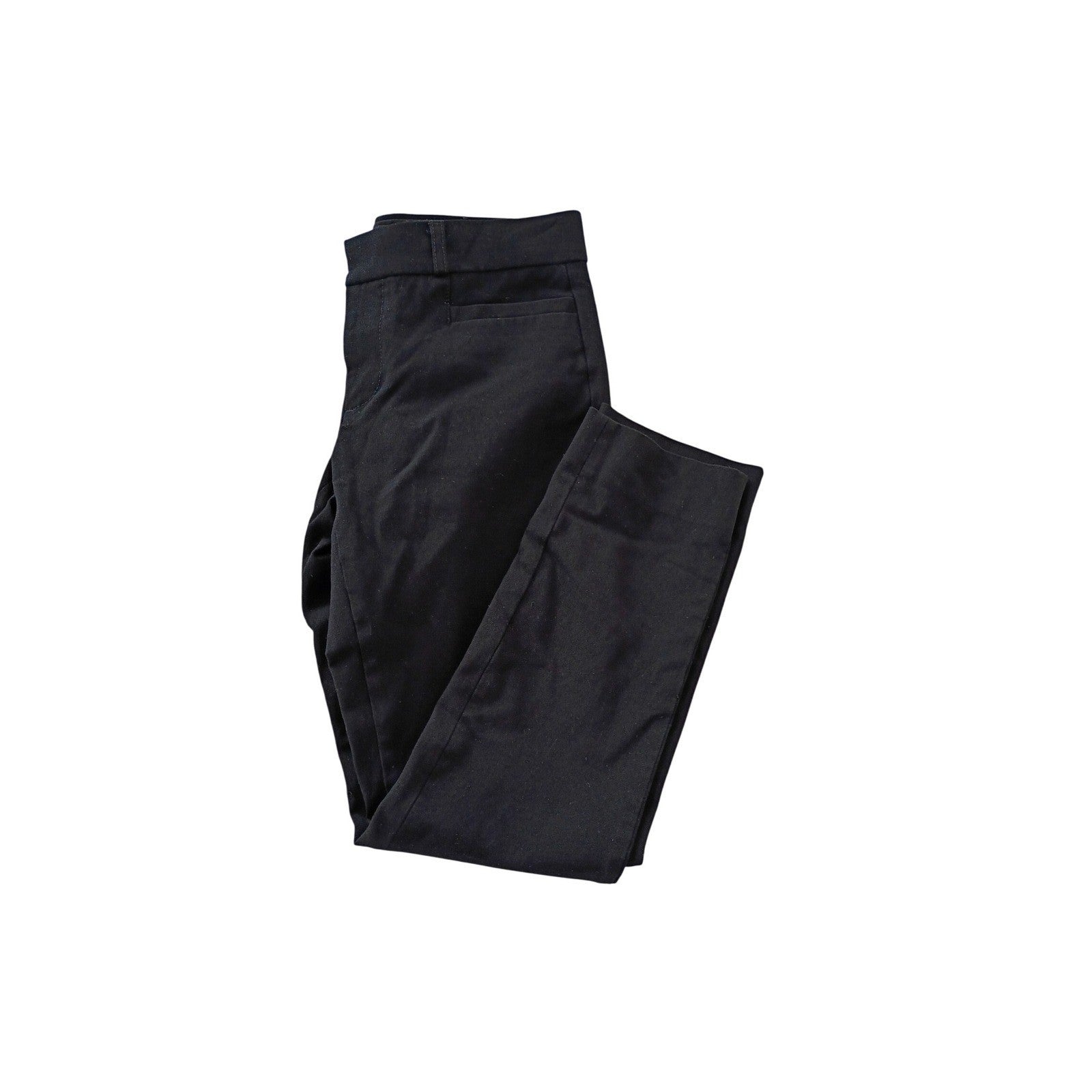 Banana Republic Sloan Black Pants Womens Fits 2 W26 Cotton Bld Tailored Career