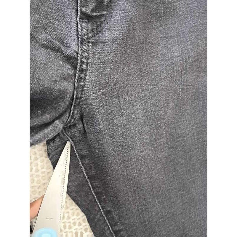 Levis 721 High Rise Skinny Jeans 31x30 Charcoal Black Faded Denim Pants