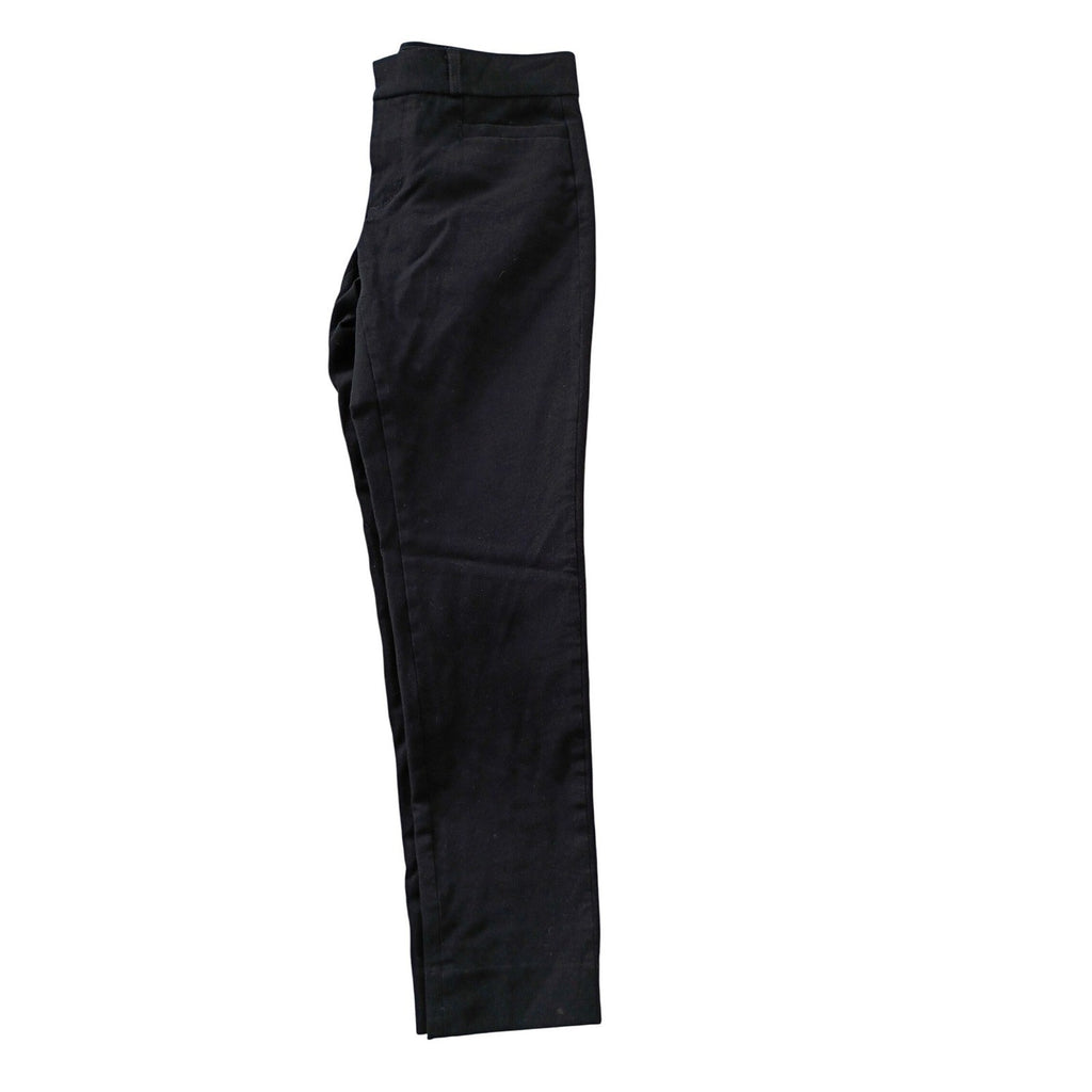 Banana Republic Sloan Black Pants Womens Fits 2 W26 Cotton Bld Tailored Career