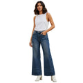 Disclosure High Rise Wide Leg Jeans 31x30 Medium Wash Blue Denim NWOT