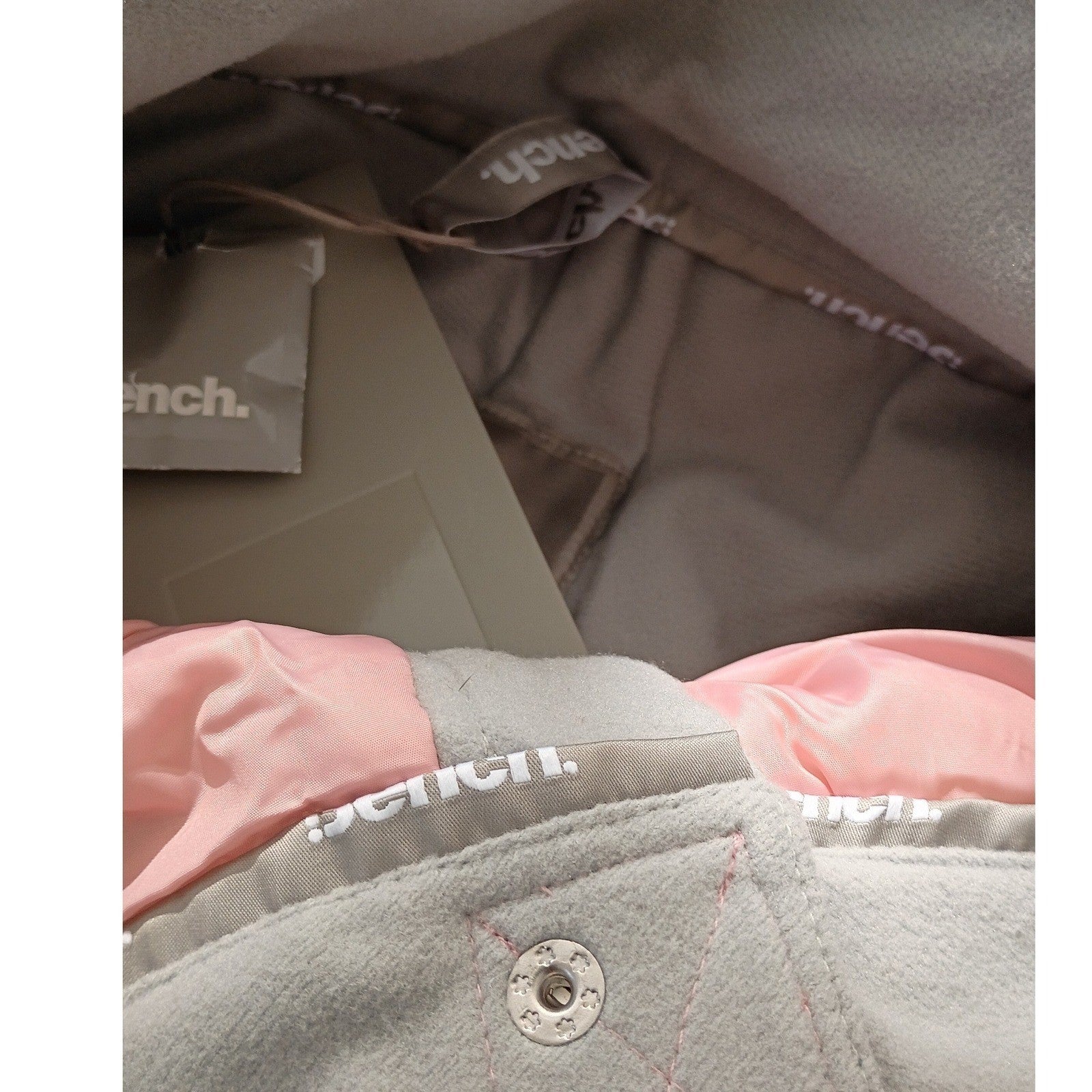 Bench Ski NWT Snow Pants Gray White Textured Waterproof Insulated Womens Small