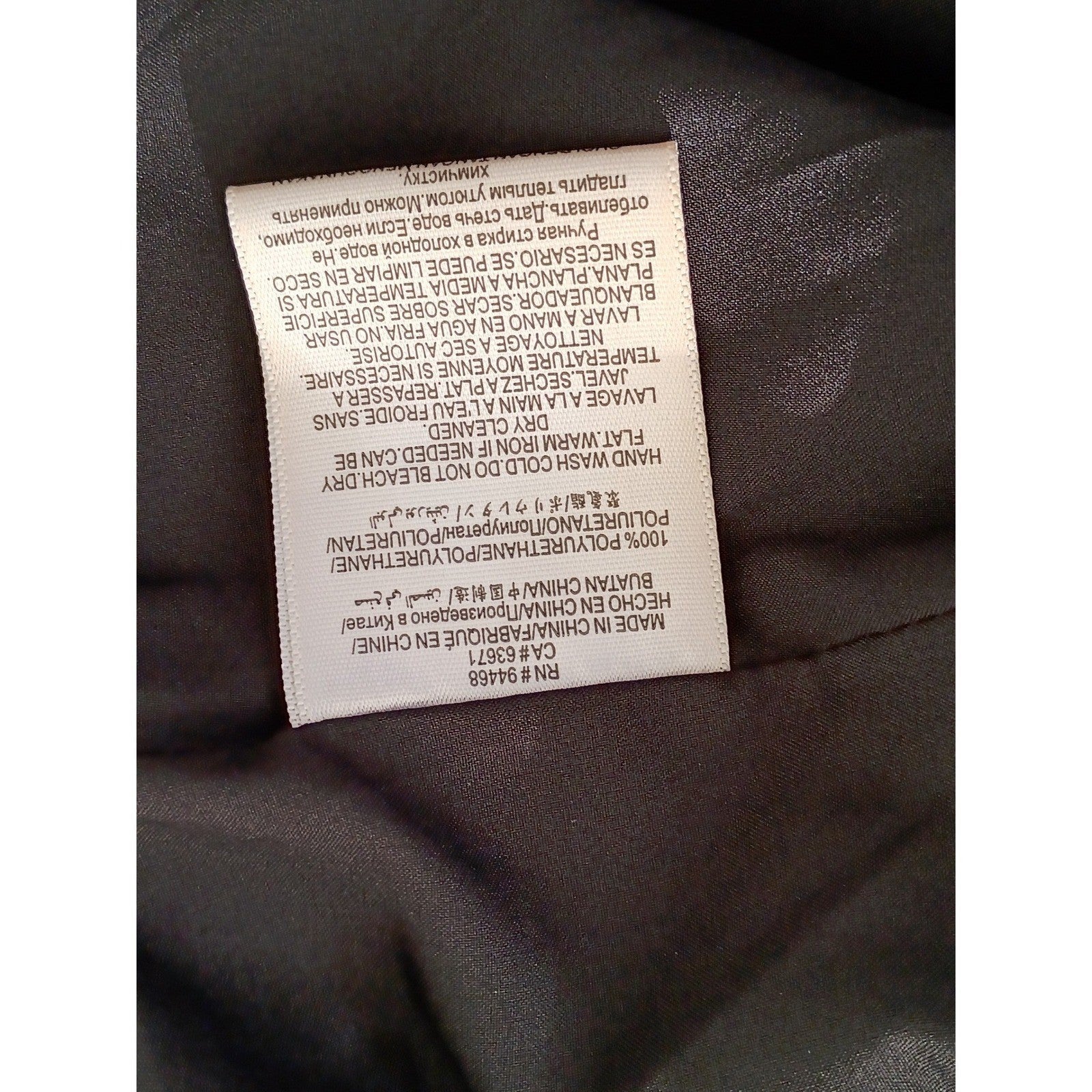 BCBGeneration Black Faux Leather Blazer Jacket S Small 38 Single Button Y2K Chic