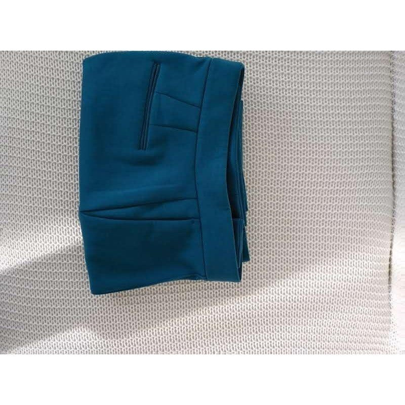 Ann Taylor Teal Blue Ankle Trouser Size 8/31 Professional Office Business Casual