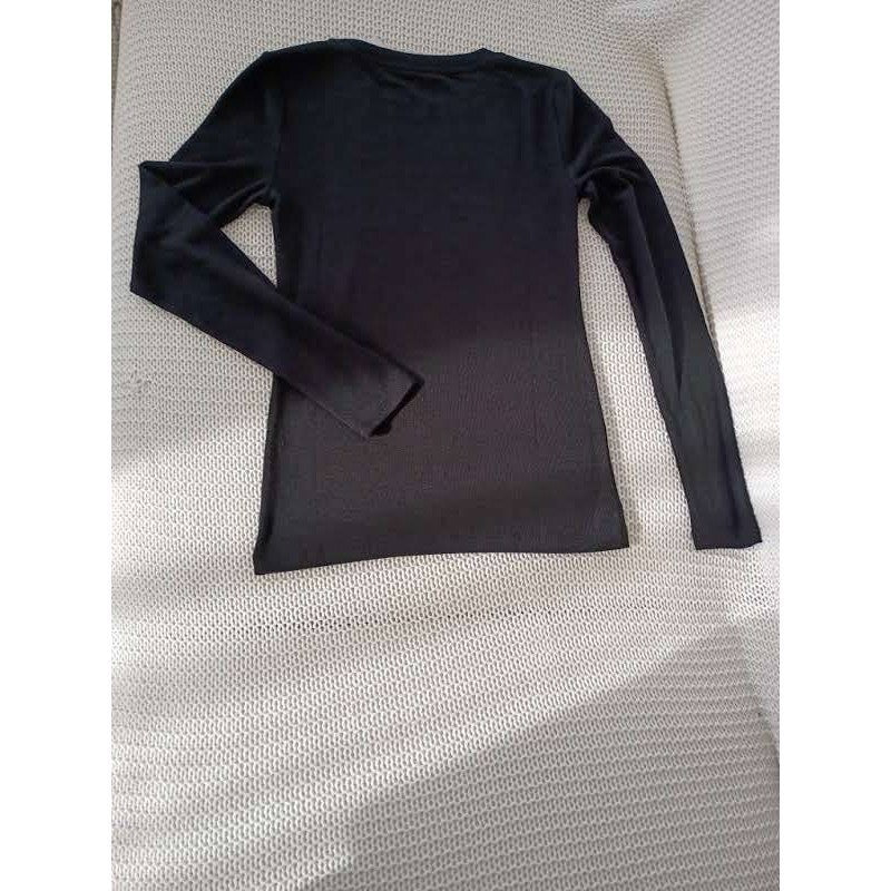 LOFT NWT Ribbed Sweater Knit Top Charcoal Gray Crew Neck Long Sleeve Small
