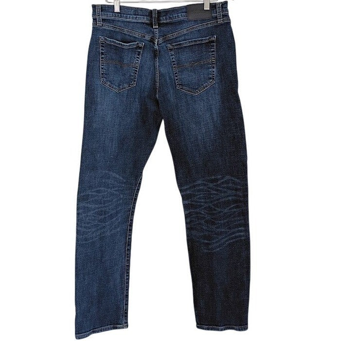 LUCKY BRAND 223 Straight Leg Jeans 34x32 Dark Wash Denim Boho