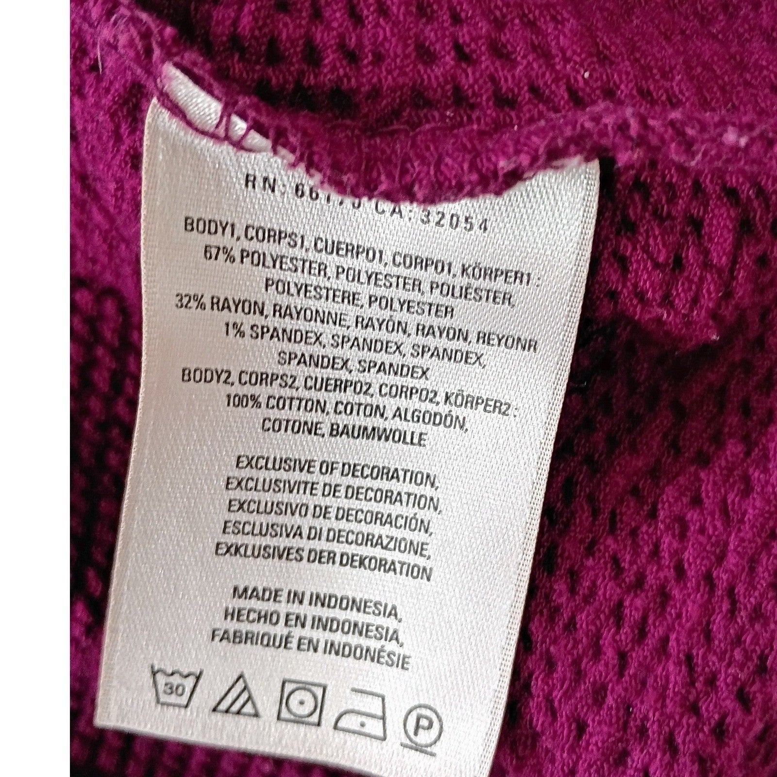 Anthropologie Saturday Sunday Magenta 100% Cotton Crochet Tassel Boho Blouse S