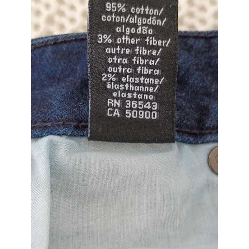 Calvin Klein Jeans Womens Ultimate Skinny Dark Wash Denim Blue Jeans 28x30