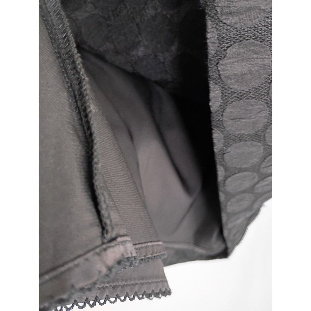 Maeve Anthropologie Black Textured Polka Dot Jacquard Pencil Skirt Medium 8