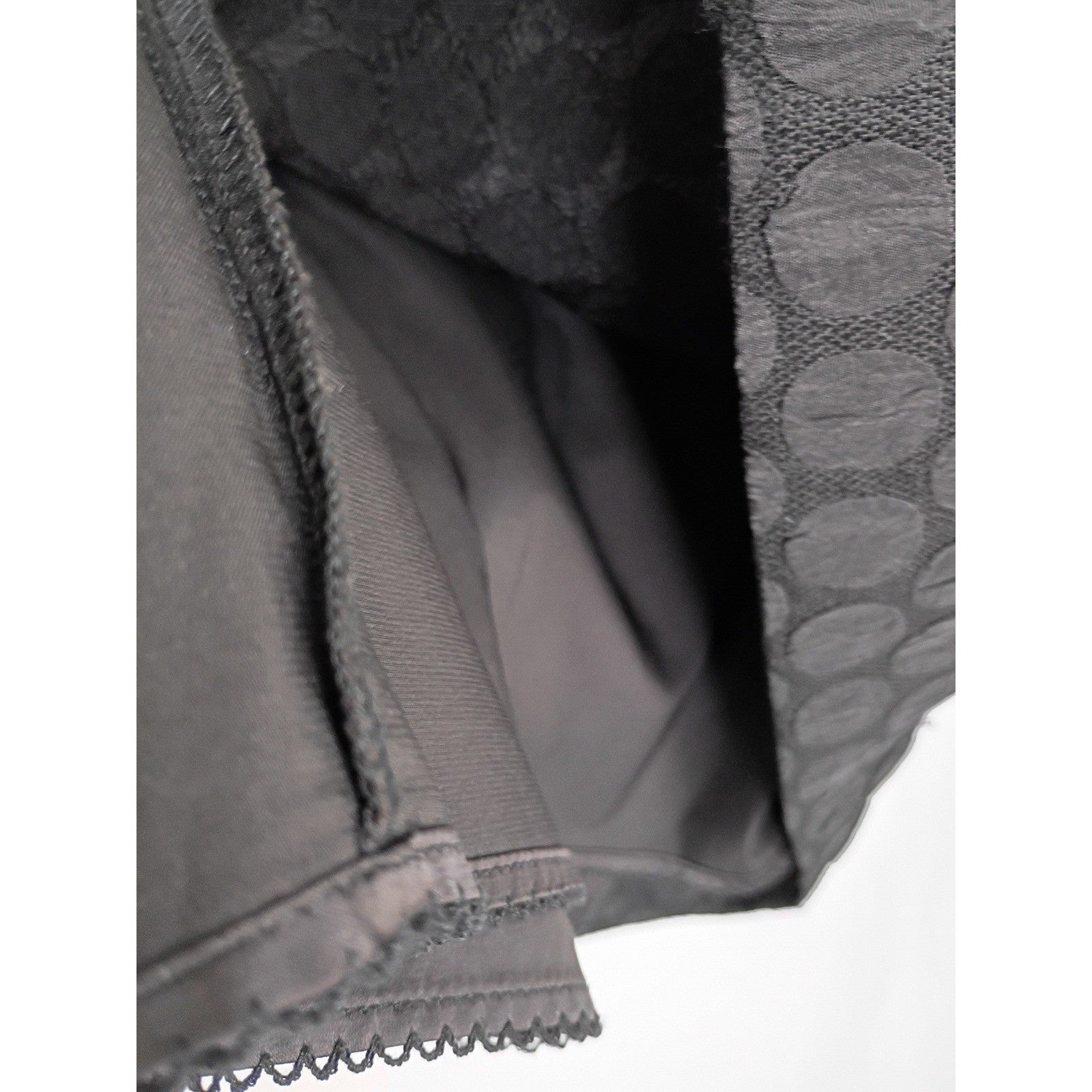 Maeve Anthropologie Black Textured Polka Dot Jacquard Pencil Skirt Medium 8