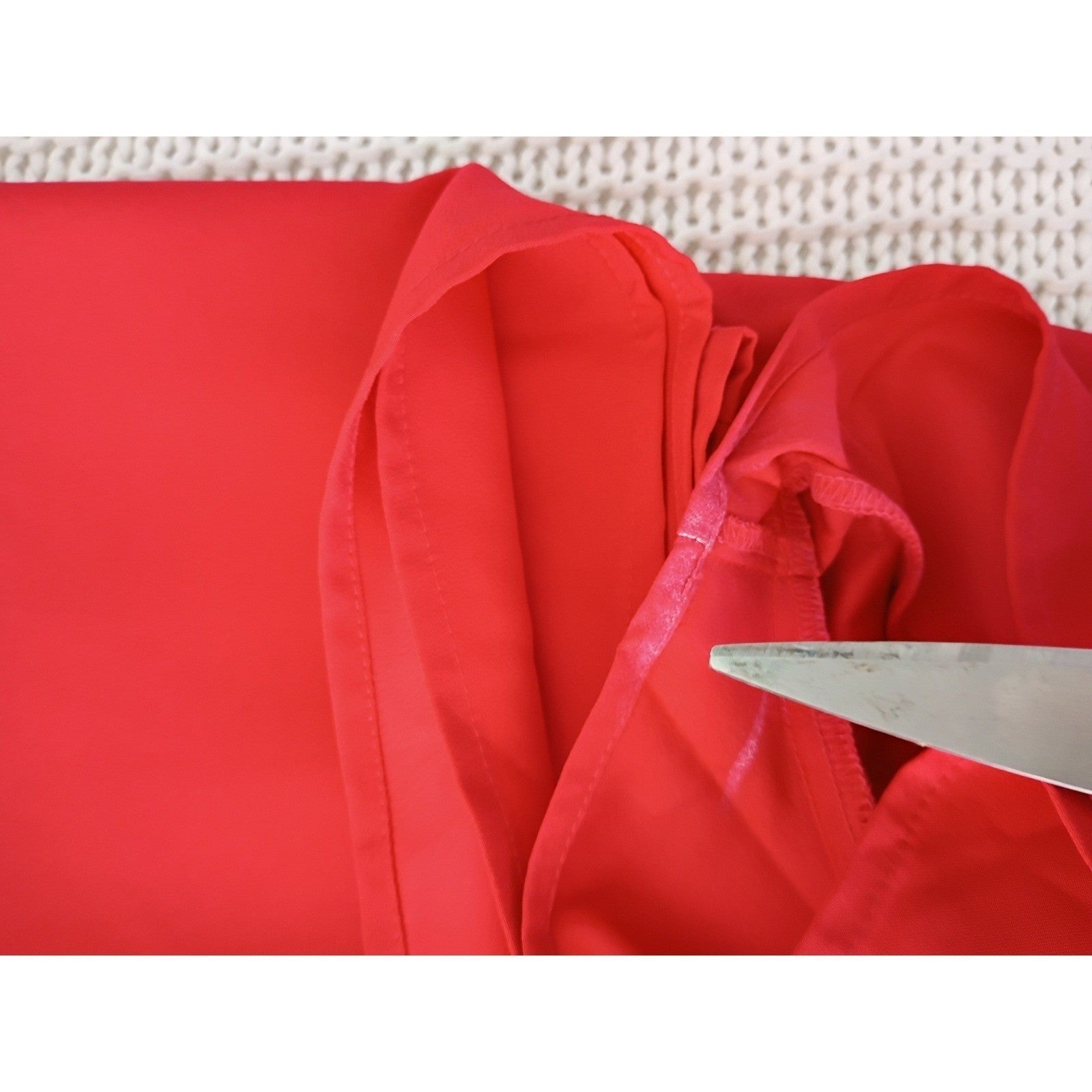 J.Crew NWT Red Short Sleeve Blouse Keyhole Back Top M Classic Minimalist $70