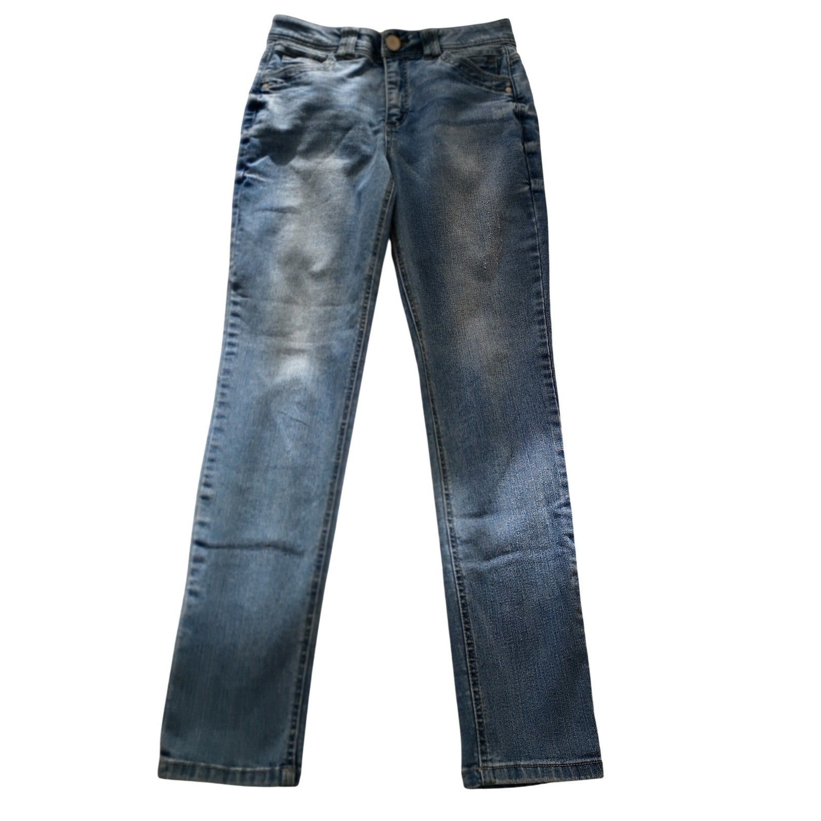 Democracy Ab Solution Straight Jeans Medium Wash Blue W29x29 Tag 6