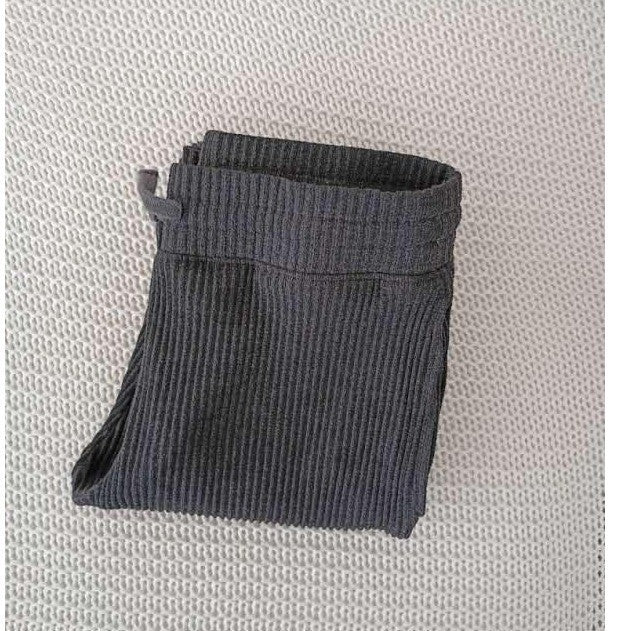 Abercrombie Youth Ribbed Flare Knit Jogger Pants Petite Fit Waist 25–26