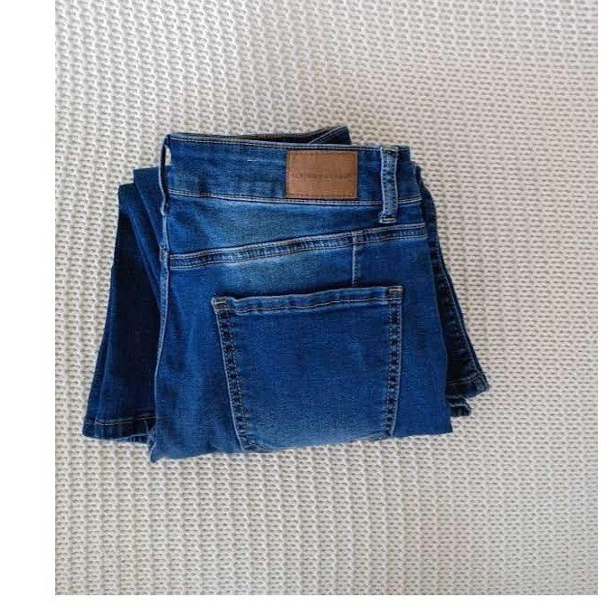 Flying Banana High Rise Flare Jeans 28x32 Medium Wash Bell Bottom Cowgirl Boho
