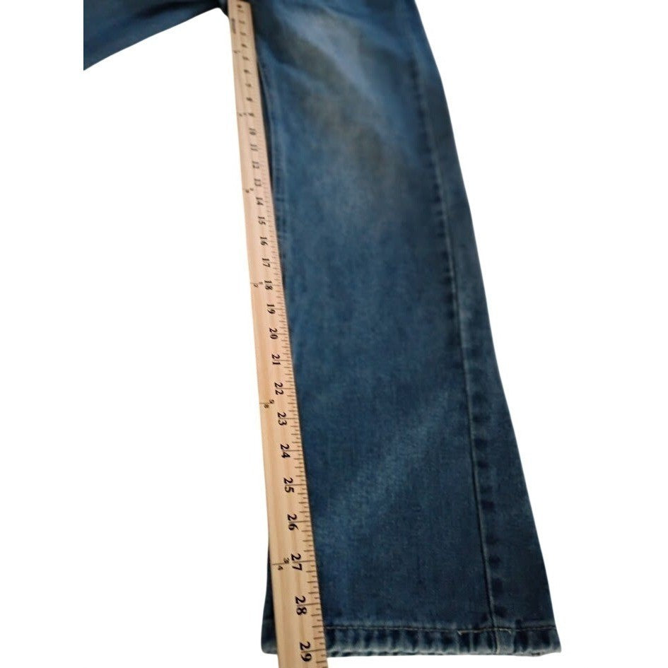 NVFELIX Blue Relaxed Fit Denim Jeans 26x30 Casual Boho