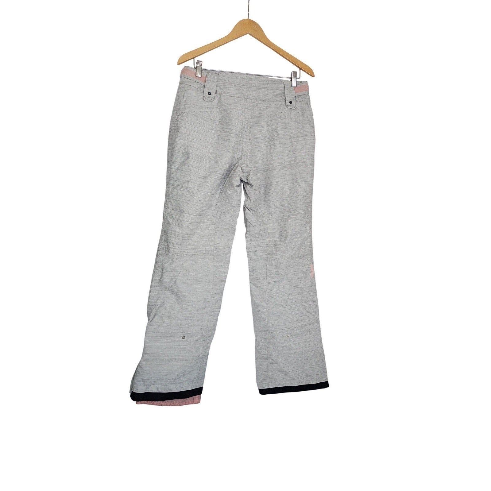 Bench Ski NWT Snow Pants Gray White Textured Waterproof Insulated Womens Small