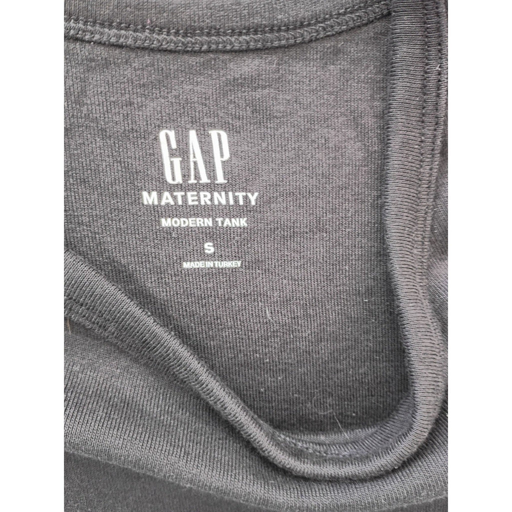 Motherhood Maternity & GAP Black Tank Top + Nursing Cami Bundle Size S -2 Tops
