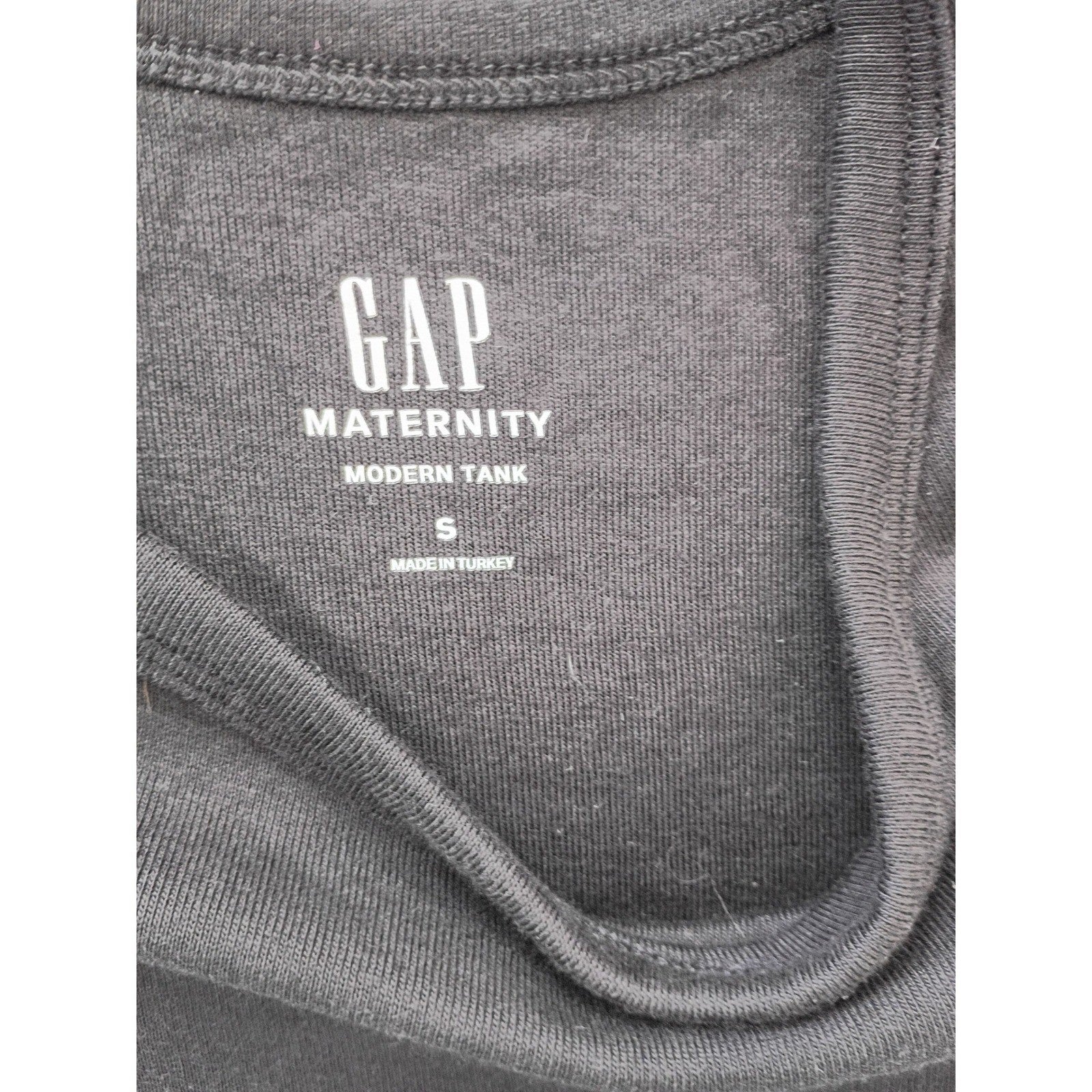 Motherhood Maternity & GAP Black Tank Top + Nursing Cami Bundle Size S -2 Tops
