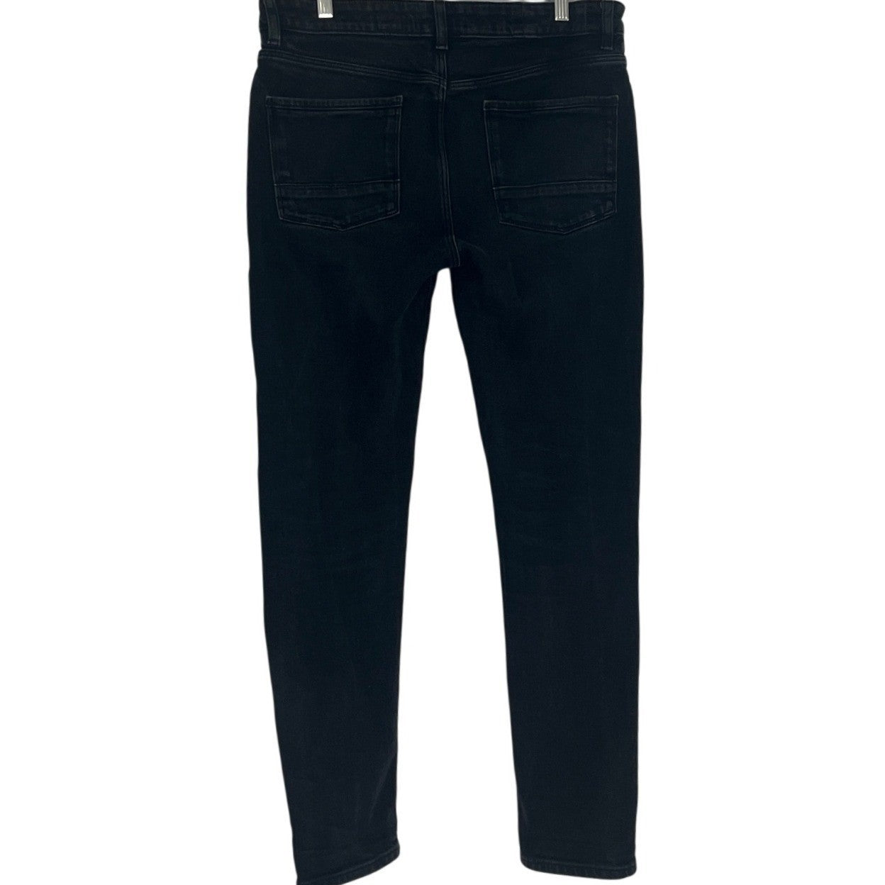 ASOS DESIGN Men's Straight Leg Black Denim Jeans W32 L30 Classic Minimalist 90s