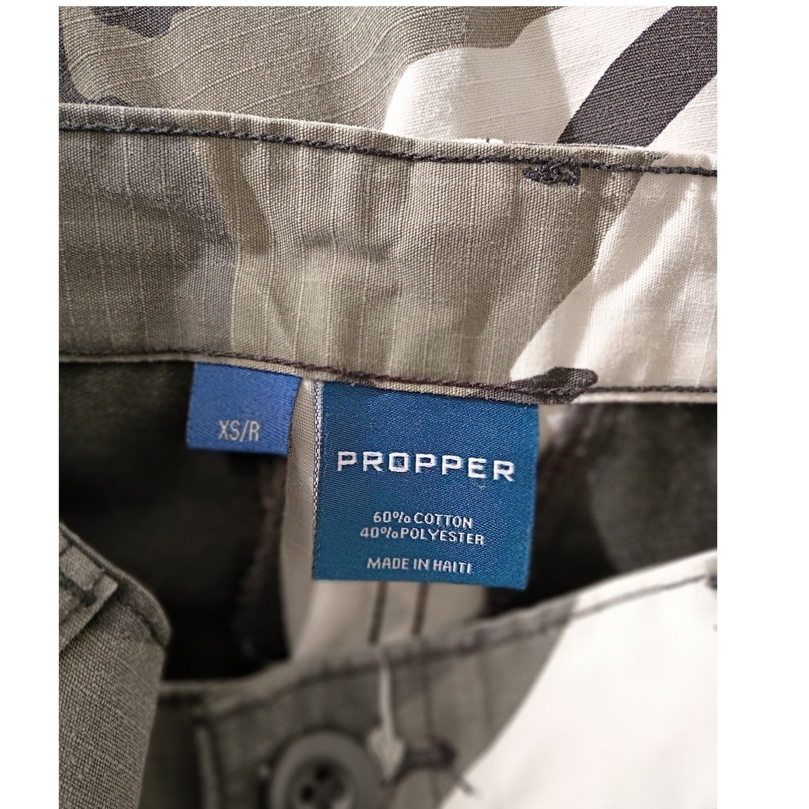 Propper Y2K Camo Cargo Pants Utility Streetwear Military Grunge Trousers-Size 26