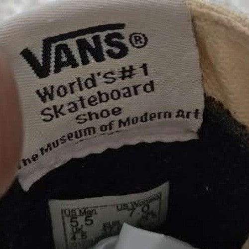 Vans Sk8-Hi MoMA Museum of Modern Art Multi Color Sneakers Women's 7 NWOT $90