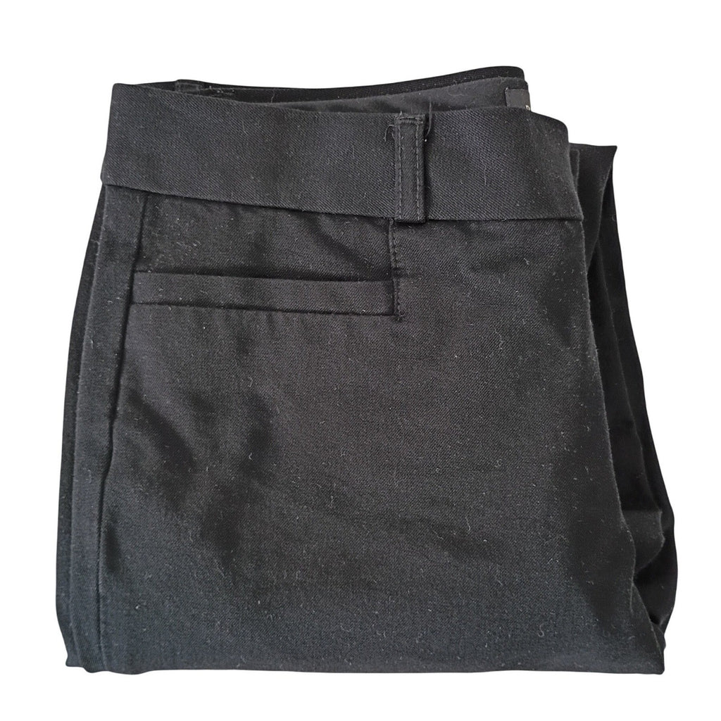 Banana Republic Sloan Black Pants Womens Fits 2 W26 Cotton Bld Tailored Career