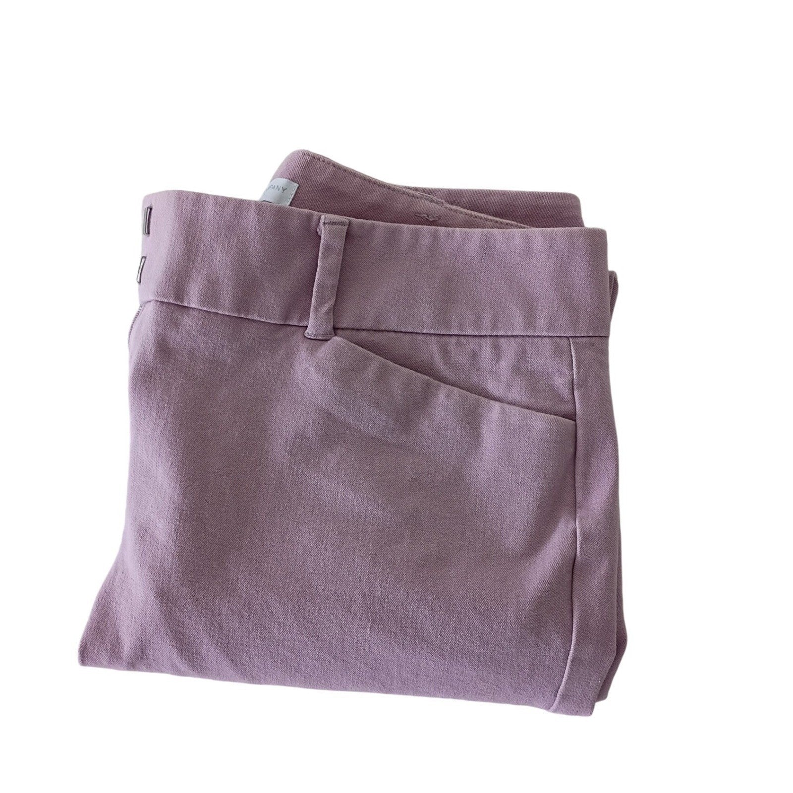 New York Company Stretch Pink Cropped Career Pants Womens Size 2