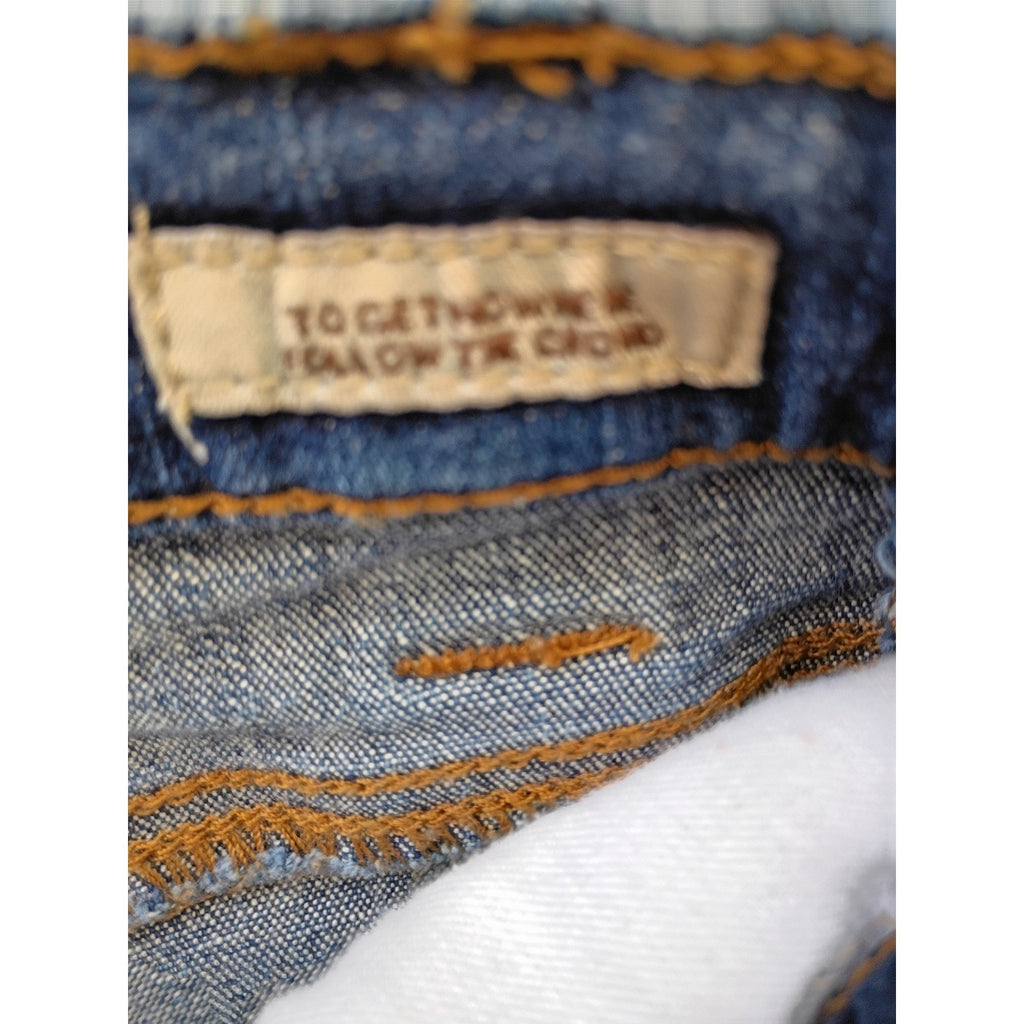 RuffHewn Womens Bootcut Jeans Size 10 30x31 Mid Wash Blue Stretch Denim