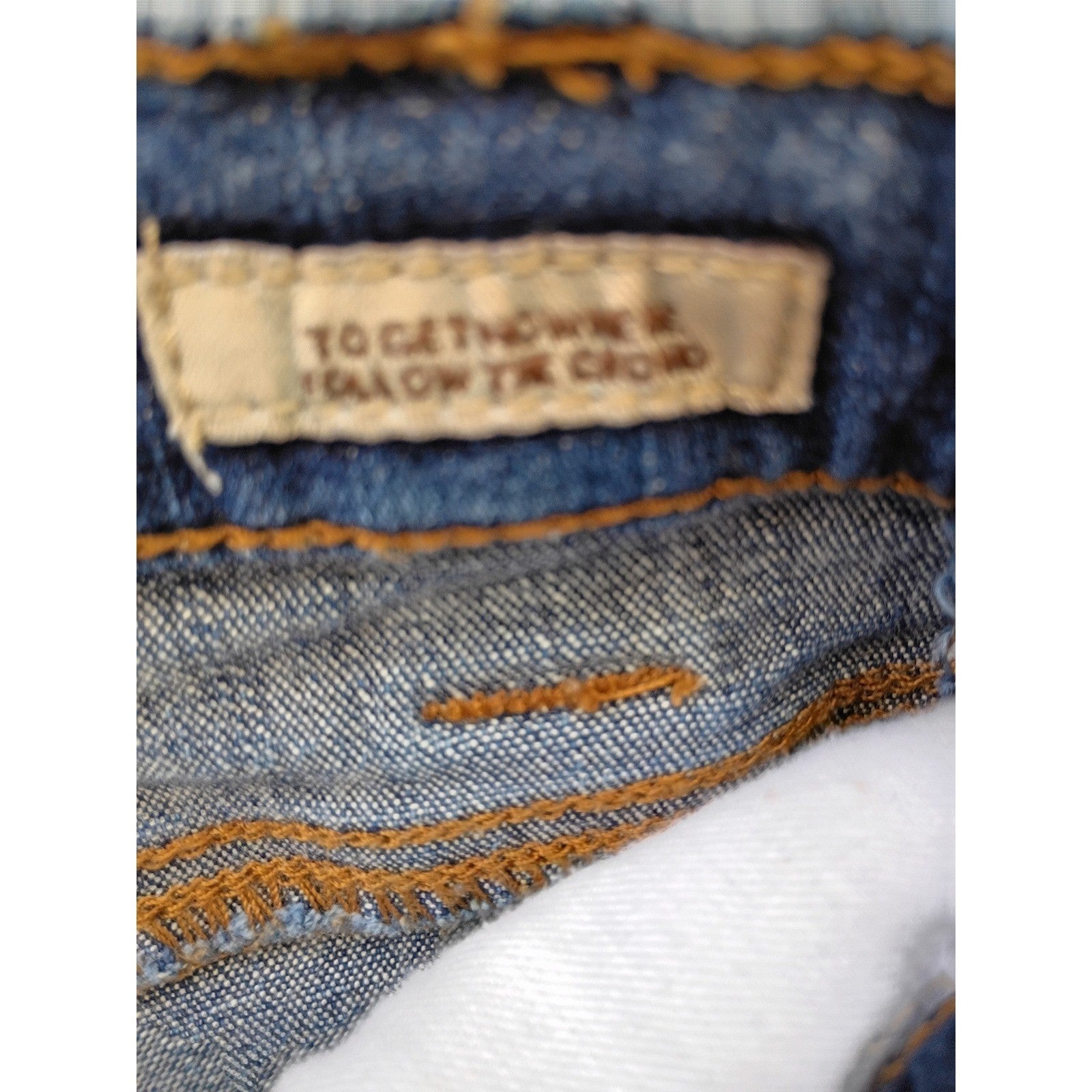 RuffHewn Womens Bootcut Jeans Size 10 30x31 Mid Wash Blue Stretch Denim